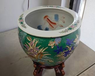 koi pond planters 