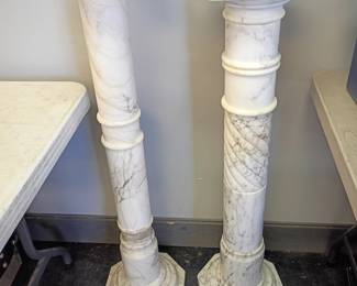 Decorative marble pillars 