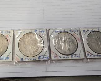 peace dollars and morgans 