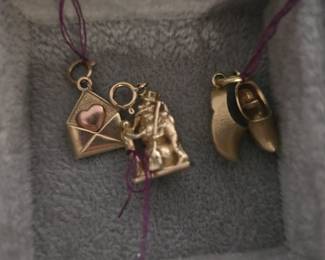 14k gold charms 