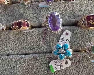14k gold rings 