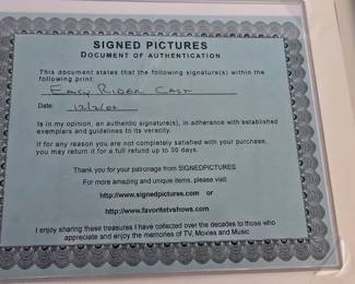 Easy rider cert of auth