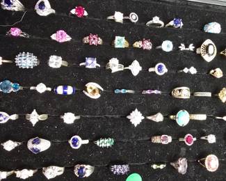 sterling silver rings 