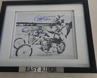 Easy Rider autographed