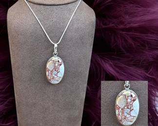 Brecciated Mookaite Necklace  Tested