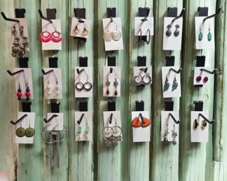 Earring Lot 2  24 Pair  Vintage To Now  Cards Included