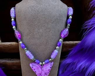 Whimsical Butterfly Necklace