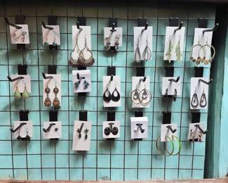 Earring Lot 9  24 Pair  Vintage To Now  Cards Included