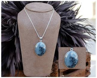 Opal Dendritic Necklace