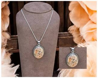 Asteroid Jasper Necklace