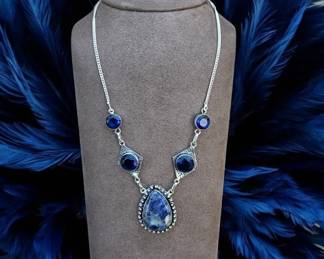 Sodalite Necklace  Tested
