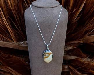 Picture Jasper Necklace  Tested