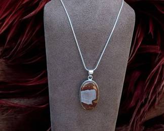 Oval Noreena Jasper Necklace  Tested