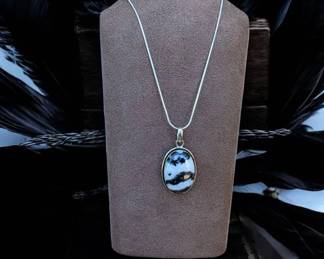 White Buffalo Turquoise Necklace  Tested