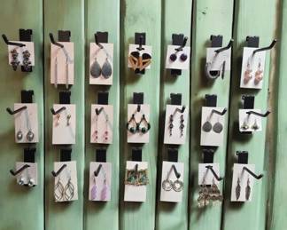 Earring Lot 6  24 Pair  Vintage To Now  Cards Included