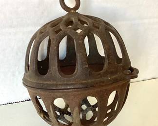 Antique cast iron string / twine dispenser