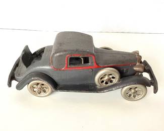 1930’s Arcade cast iron toy REO coupe