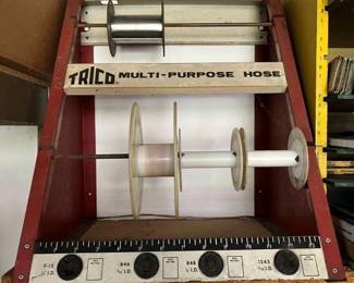 5495 Trico Vintage Hose Reel Display