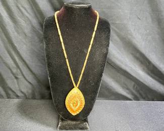 Vintage Monet Revival Egyptian Necklace