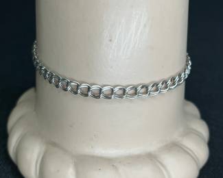 Sterling Silver Cable Link Bracelet