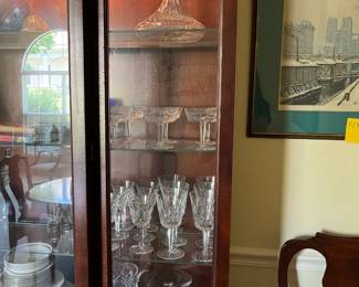 Decanter, Waterford Glasses and China