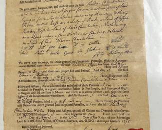 18th-19th Century American documents associated with the Curtis Family, including Revolutionary-Era material and early trade records