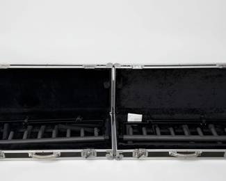 (2) Road Runner Guitar Stand Flightcases