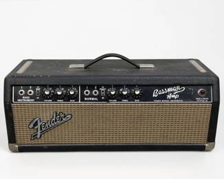 1967 Fender Bassman Black Panel Amplifier