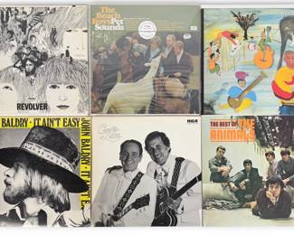 Group of (87) Vinyls J
