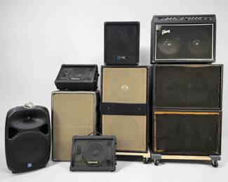 Large Group of Speakers (A)