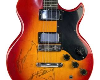 ZZ Top Signed 1974 Gibson L6-S Electric Guitar