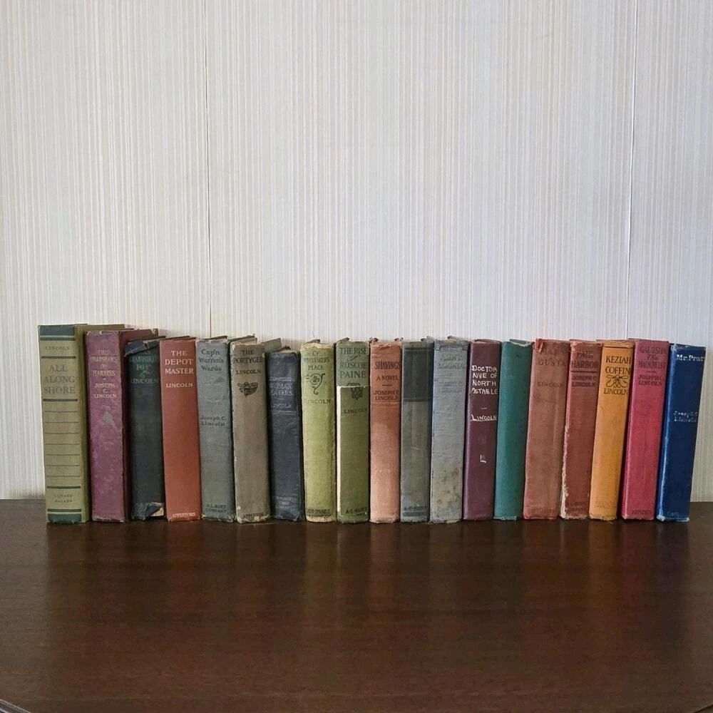 001 vintagejosephclincolnhardcoverbook