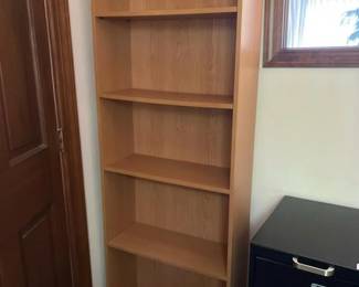 269 tall5shelfwoodbookcasewithadjustab