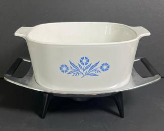 114 corningwarequartcornflowerbluecasse
