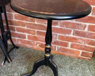 027 ethanallenhandpaintedpedestalsidet