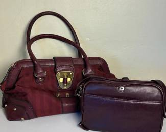 036 pairofvintageetienneaignerburgundy