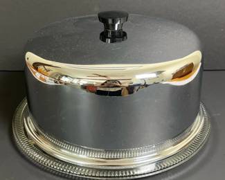 112 vintagemetalcakeplatecoverwithribb