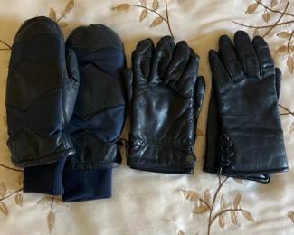 142 insulatedleatherglovesandmittensset