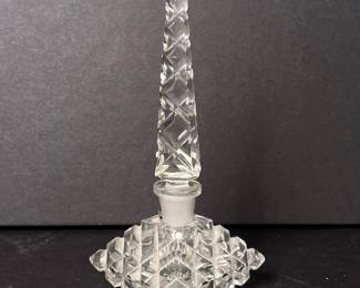 293 vintageczechoslovakiancutglassperfum