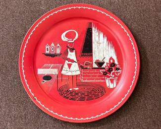 154 largedecorativemetalservingtraychef