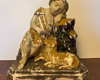 075 chalkwarestatuemodel781sleepingshep