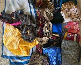 134 23vintageladiesscarves
