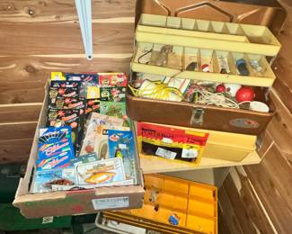 TACKLE BOXES FULL