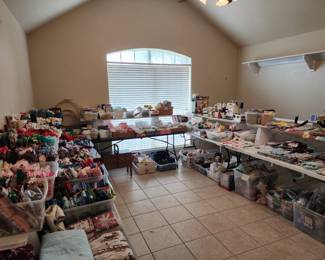 HUGE ROOM FULL OF QUILTING & SEWING!