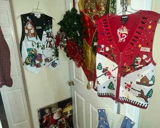 HANDMADE CHRISTMAS VESTS