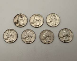 1964 Washington Quarters