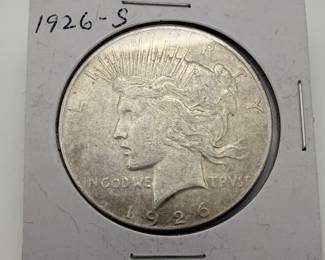 1926-S Peace Dollar
