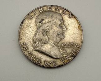 1963-D Franklin Half Dollar