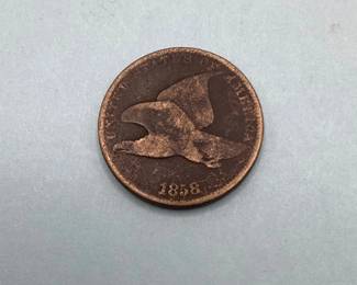 1858 Flying Eagle Cent
