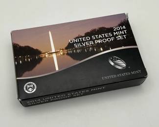 2014 US Mint Silver Proof Set